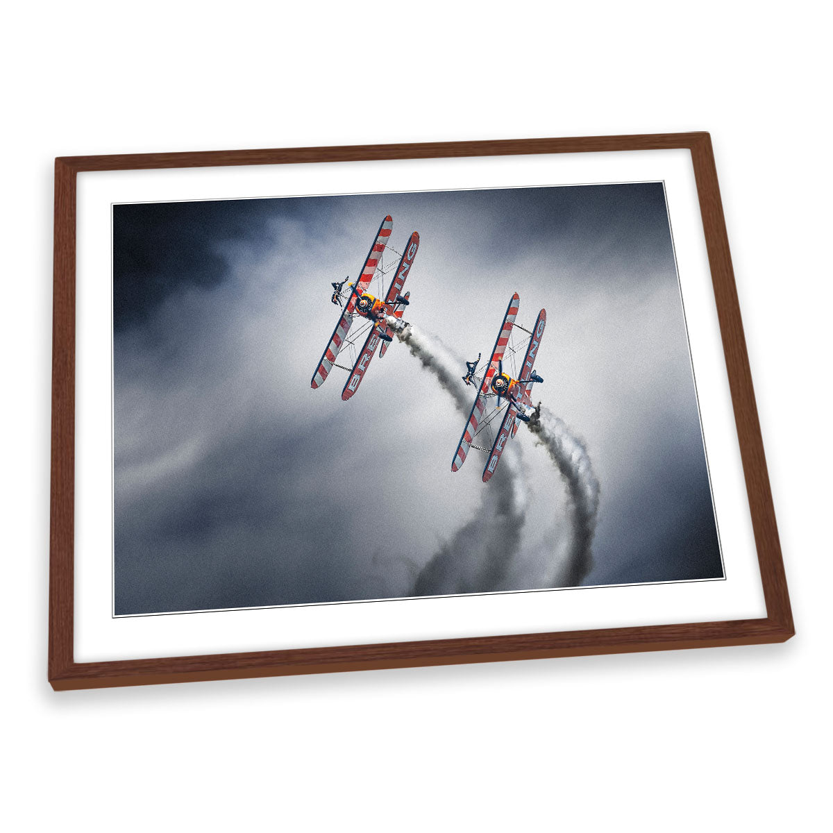 Wing Walkers Planes Airshow FRAMED ART PRINT Picture Artwork