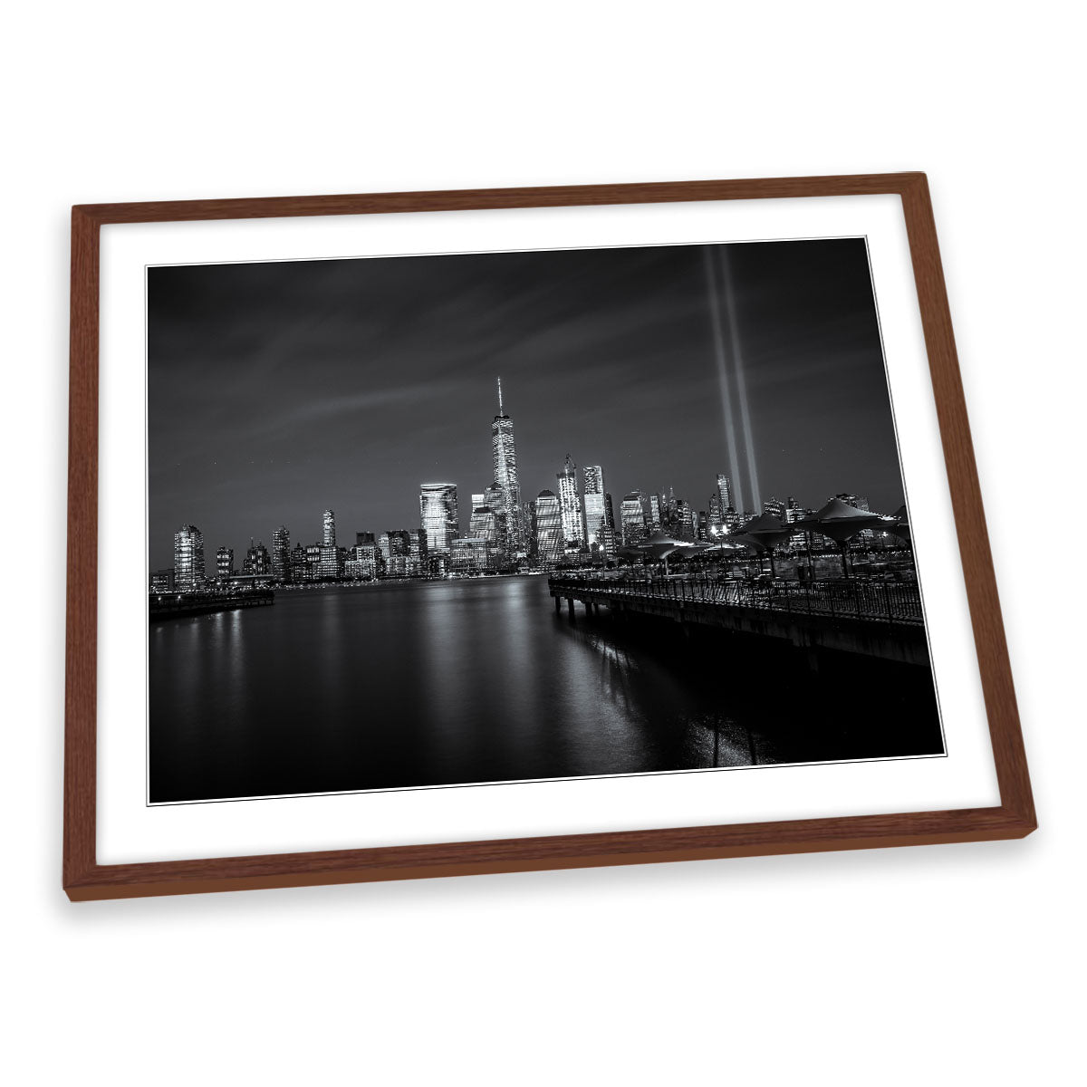 World Trade Centre Tribute New York City FRAMED ART PRINT Picture Artwork