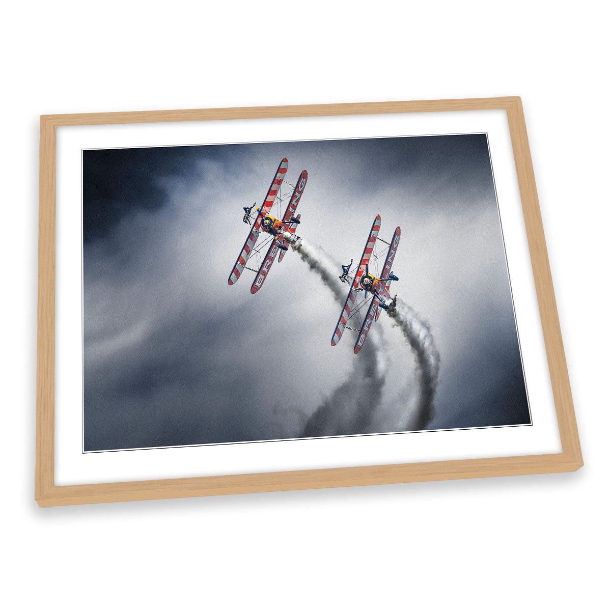 Wing Walkers Planes Airshow FRAMED ART PRINT Picture Artwork