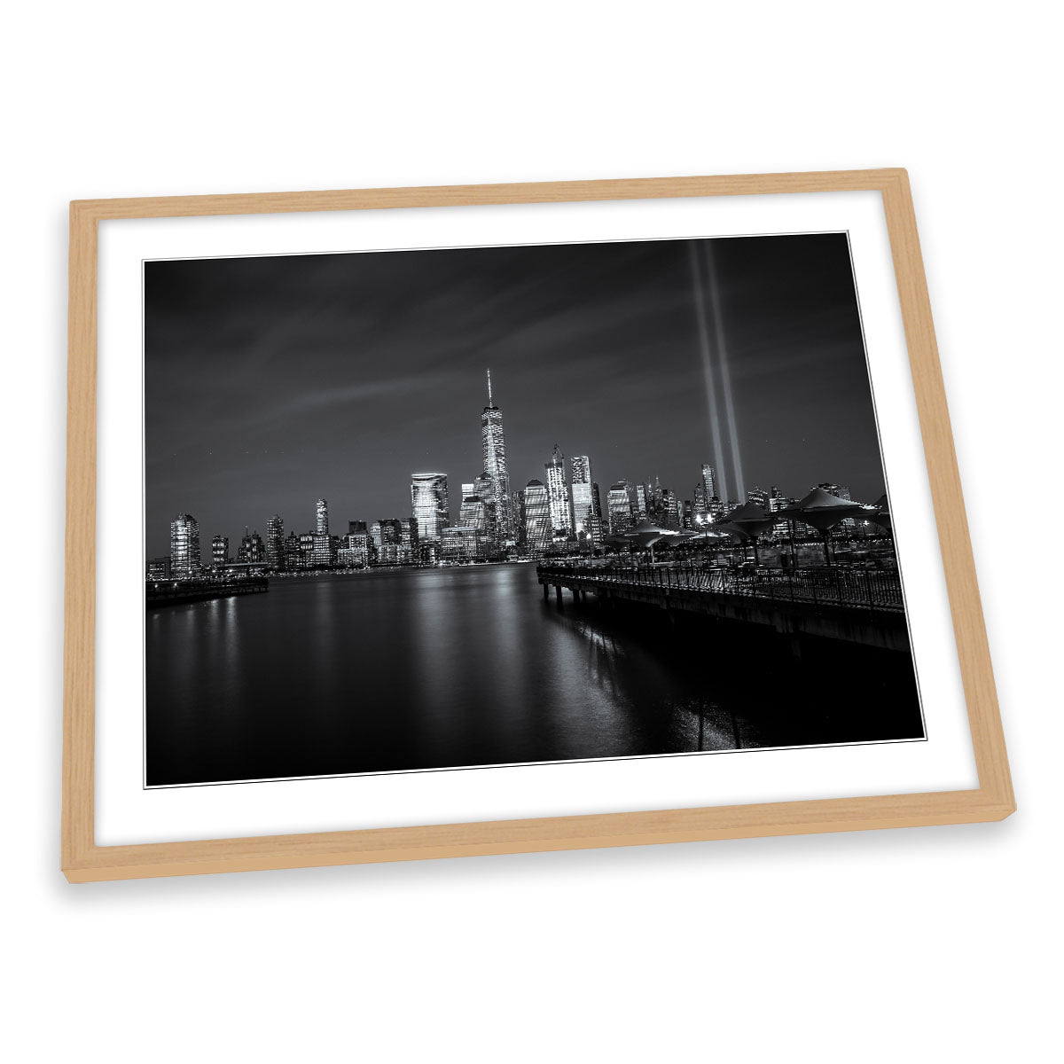 World Trade Centre Tribute New York City FRAMED ART PRINT Picture Artwork