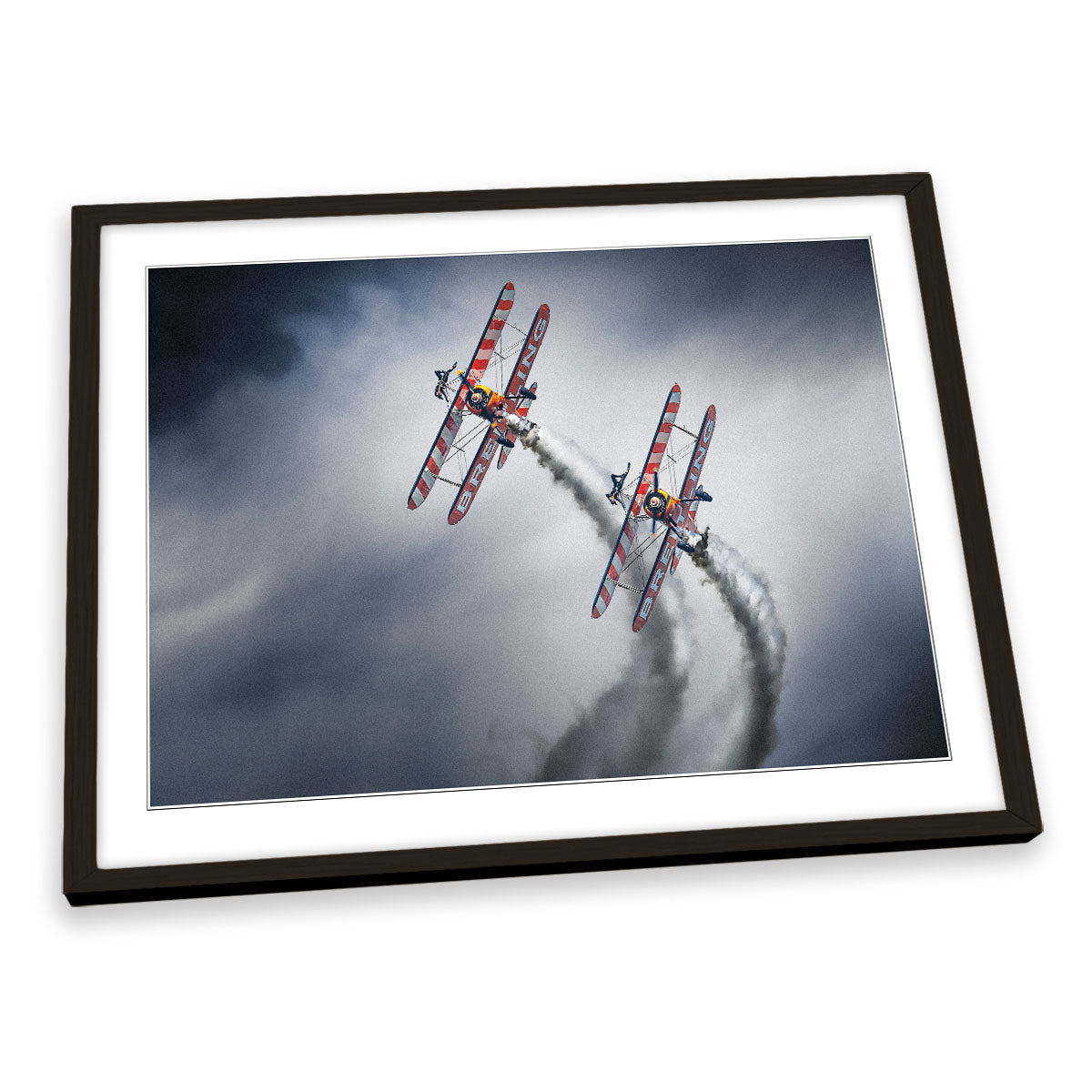Wing Walkers Planes Airshow FRAMED ART PRINT Picture Artwork