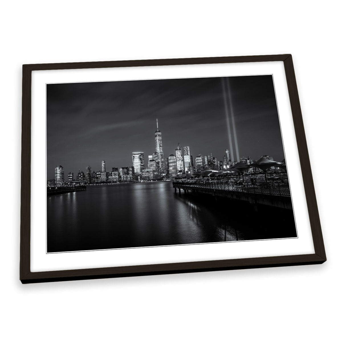World Trade Centre Tribute New York City FRAMED ART PRINT Picture Artwork