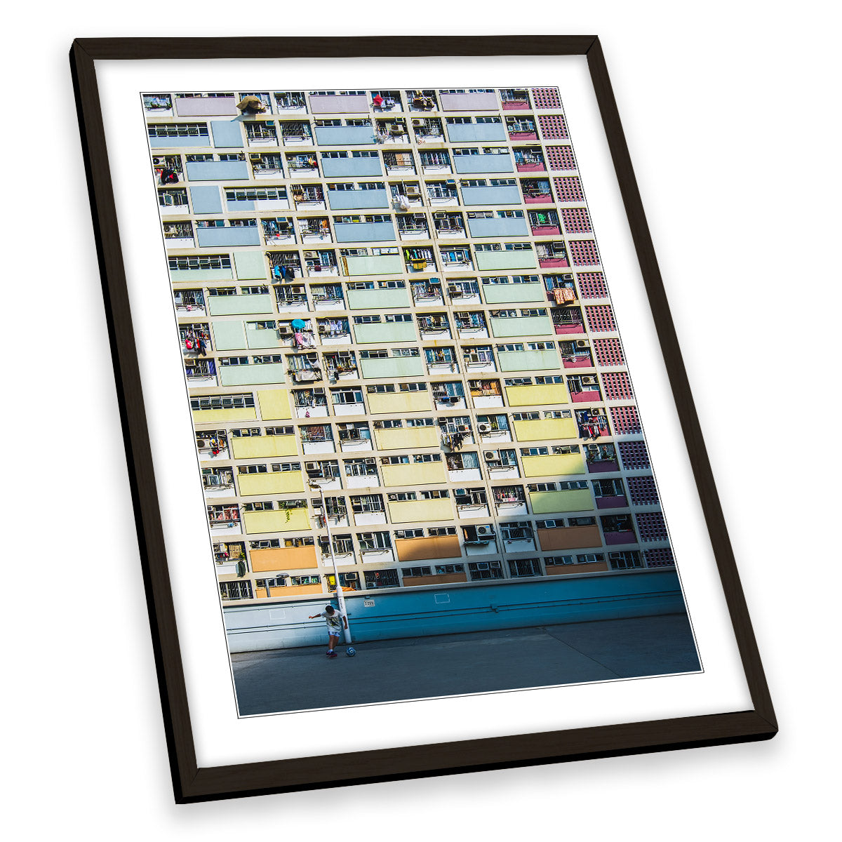 A Colourful Dream Urban Photography Building FRAMED ART PRINT Picture Portrait Artwork