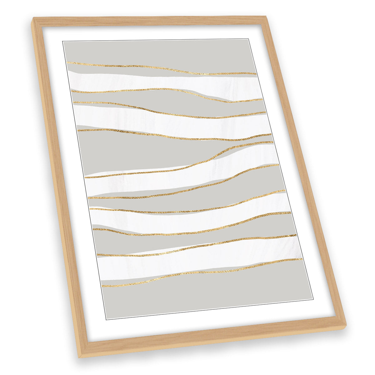 Abstract Modern Lines FRAMED ART PRINT Picture Portrait Artwork