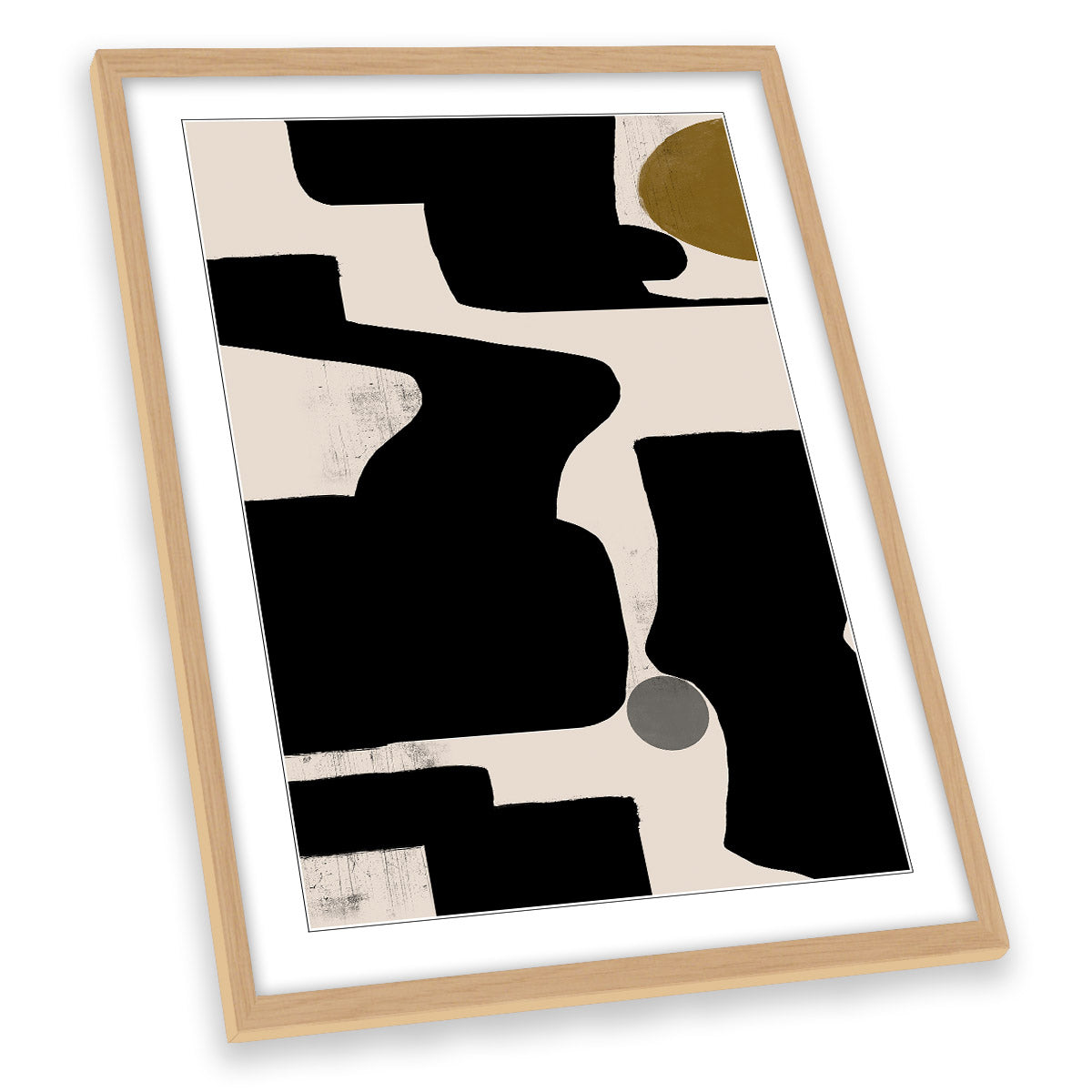 Abstract Art No. 3 Abstract FRAMED ART PRINT Picture Portrait Artwork