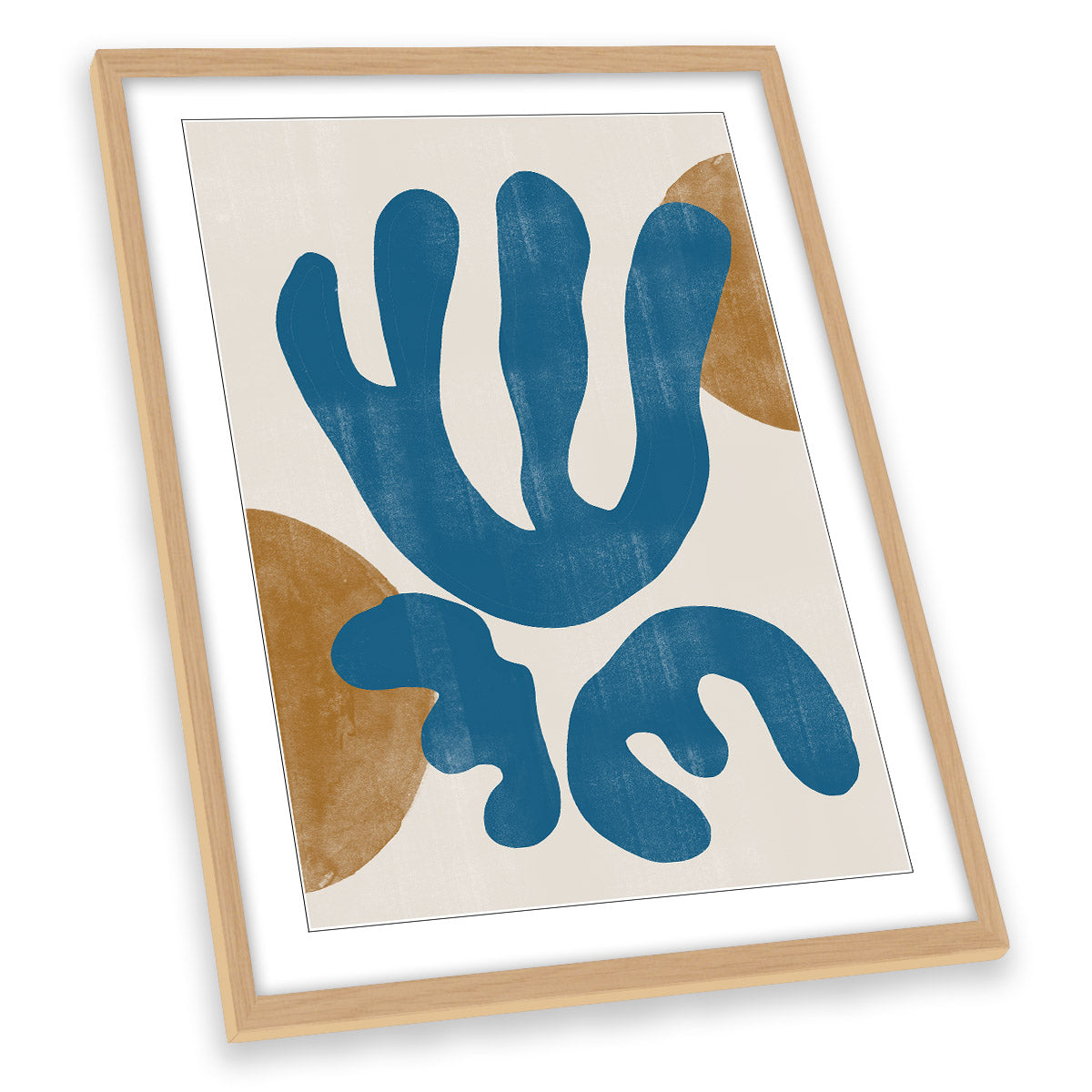 Abstract Plant No 2 Modern FRAMED ART PRINT Picture Portrait Artwork