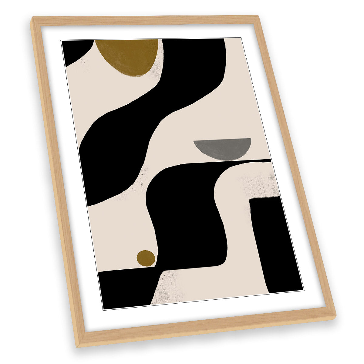 Abstract Art No. 2 Abstract FRAMED ART PRINT Picture Portrait Artwork
