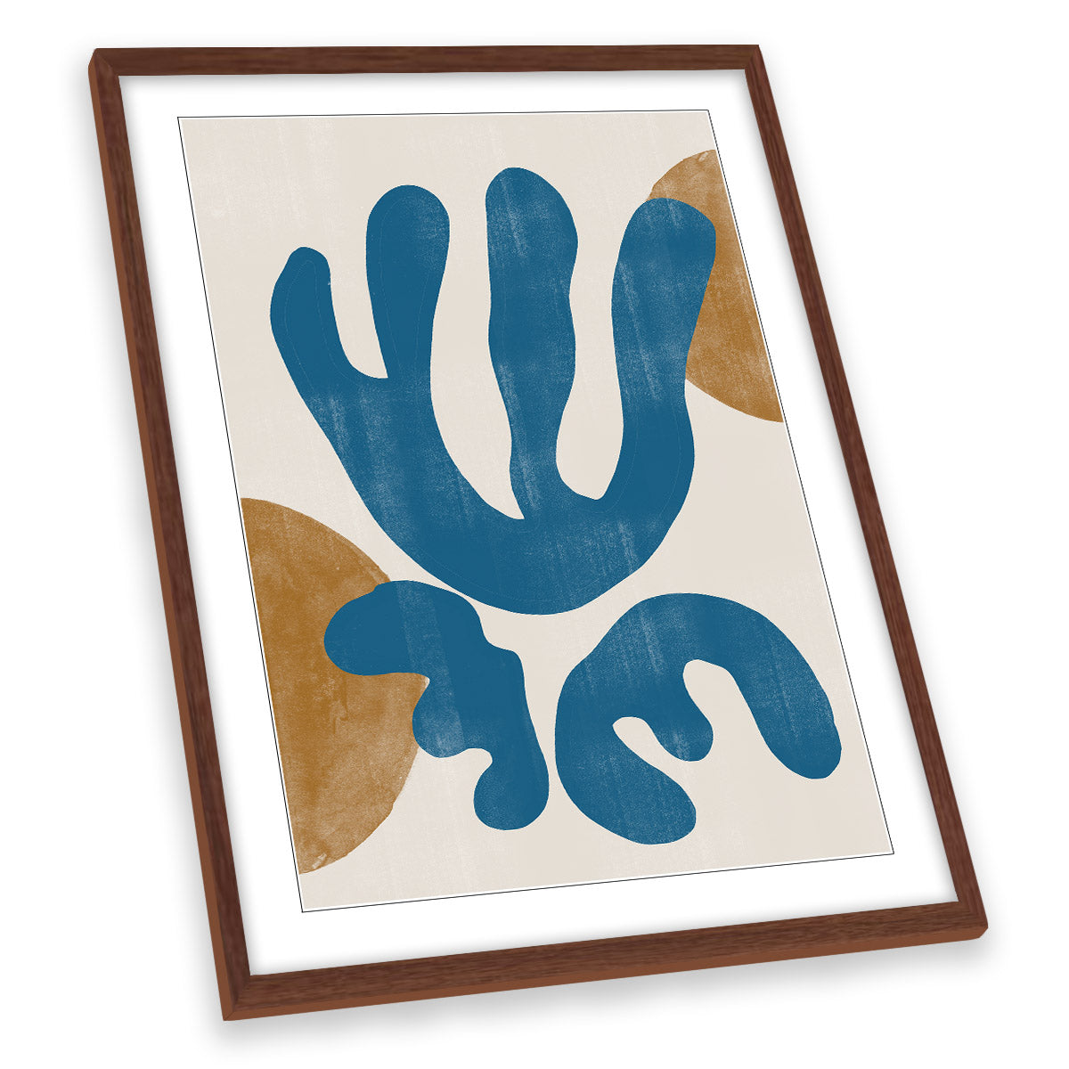 Abstract Plant No 2 Modern FRAMED ART PRINT Picture Portrait Artwork