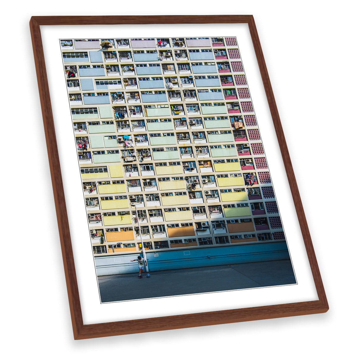 A Colourful Dream Urban Photography Building FRAMED ART PRINT Picture Portrait Artwork