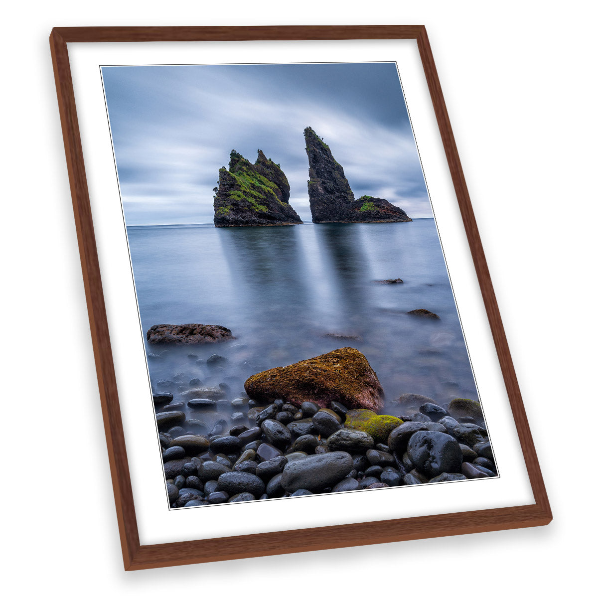 Alagoa Bay Portugal Seascape Coast Blue FRAMED ART PRINT Picture Portrait Artwork