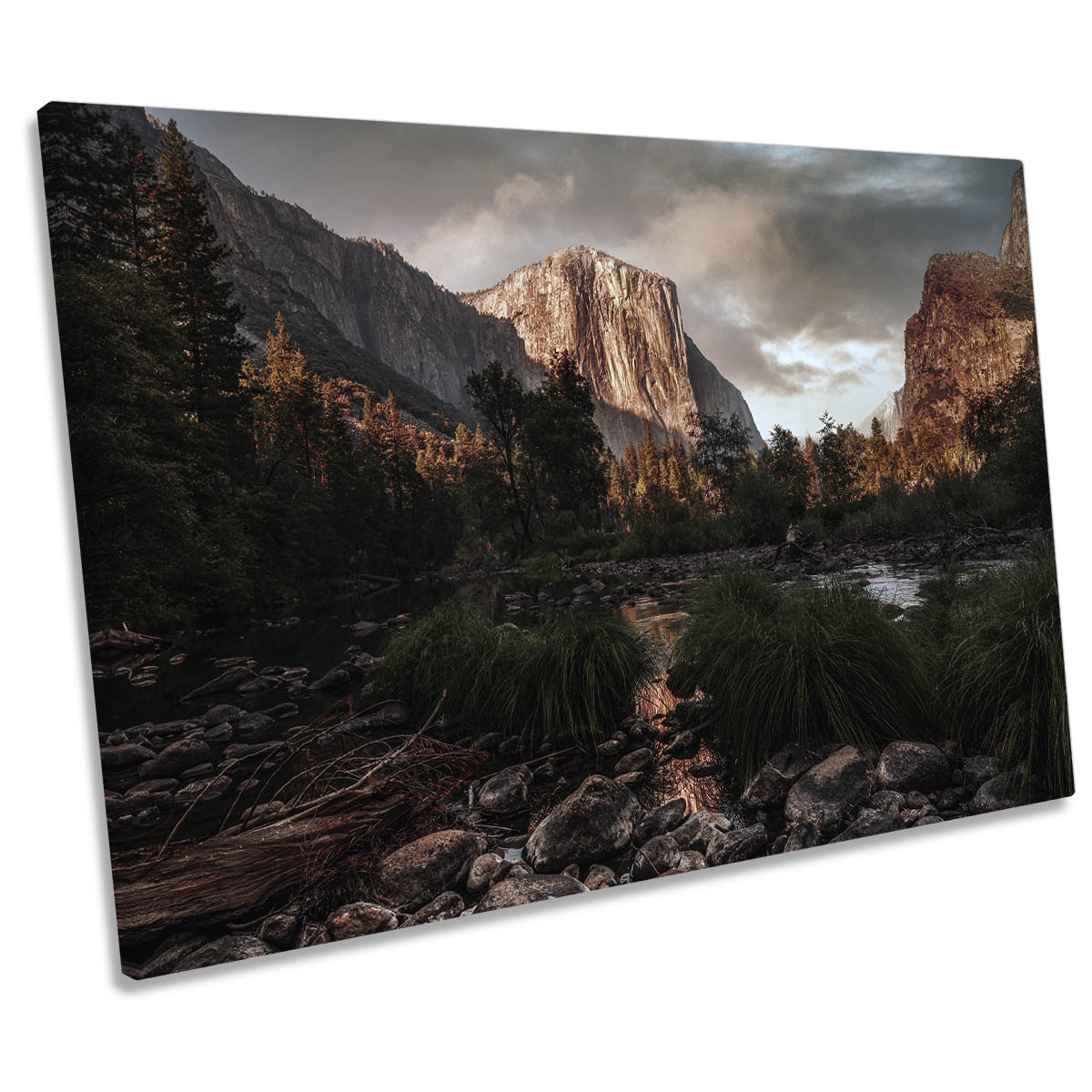Yosemite Mountains United States Landscape CANVAS WALL ART Print Picture
