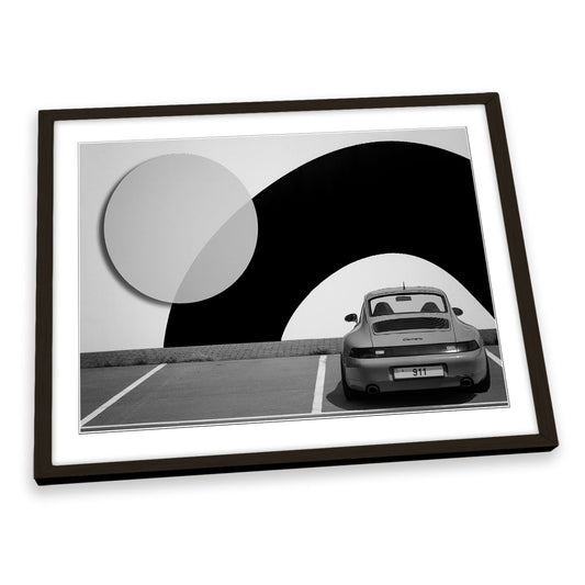 911 Classic Sports Car FRAMED ART PRINT Picture Artwork