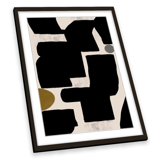 Abstract Art No. 1 Abstract FRAMED ART PRINT Picture Portrait Artwork