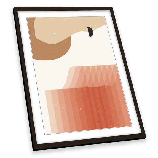 Abstract composition No 5 FRAMED ART PRINT Picture Portrait Artwork