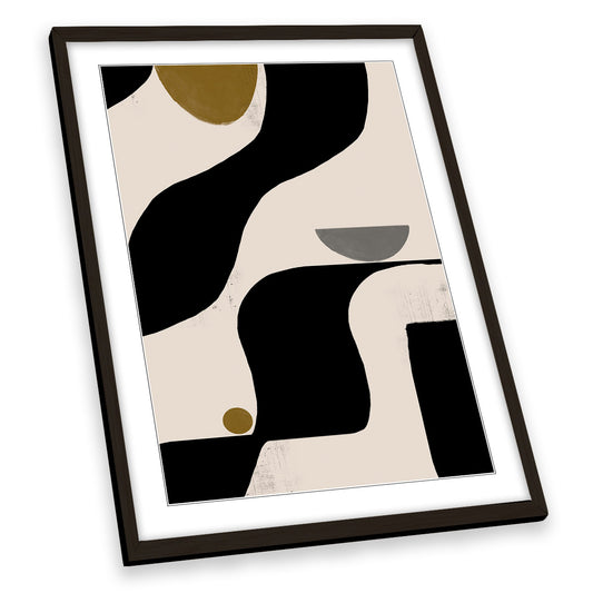 Abstract Art No. 2 Abstract FRAMED ART PRINT Picture Portrait Artwork