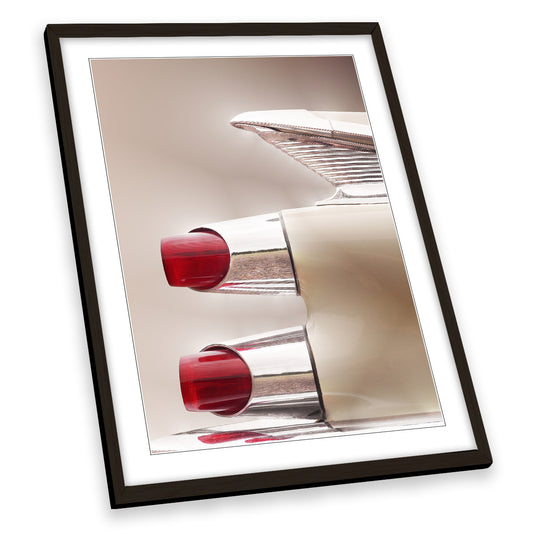 American Classic Car Custom Royal 1959 Tail Fin FRAMED ART PRINT Picture Portrait Artwork