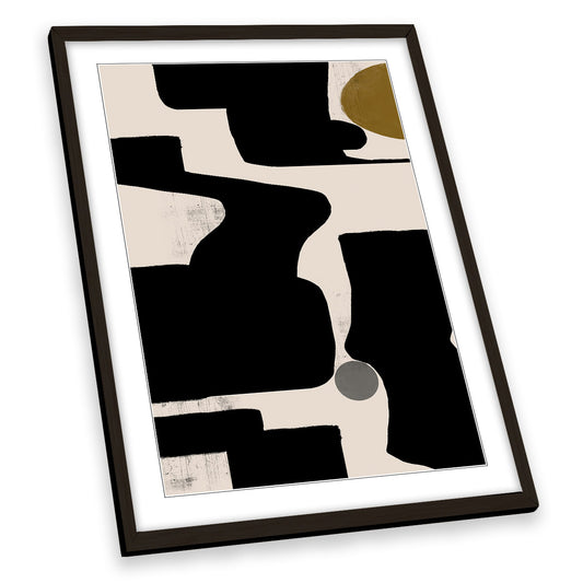 Abstract Art No. 3 Abstract FRAMED ART PRINT Picture Portrait Artwork