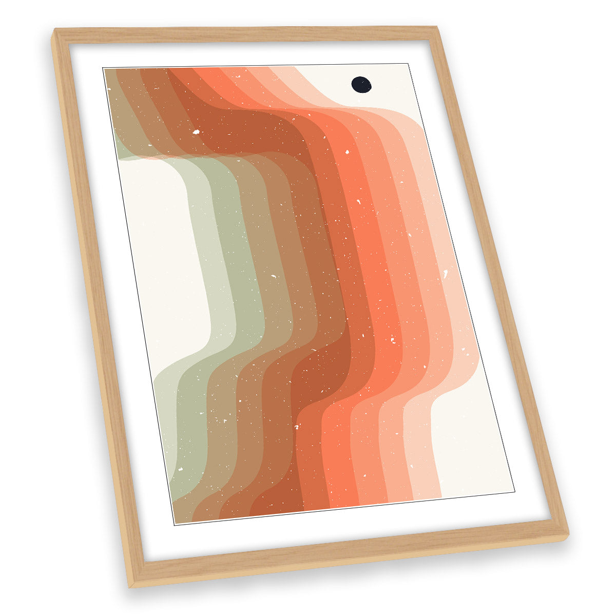 Abstract composition No 6 FRAMED ART PRINT Picture Portrait Artwork