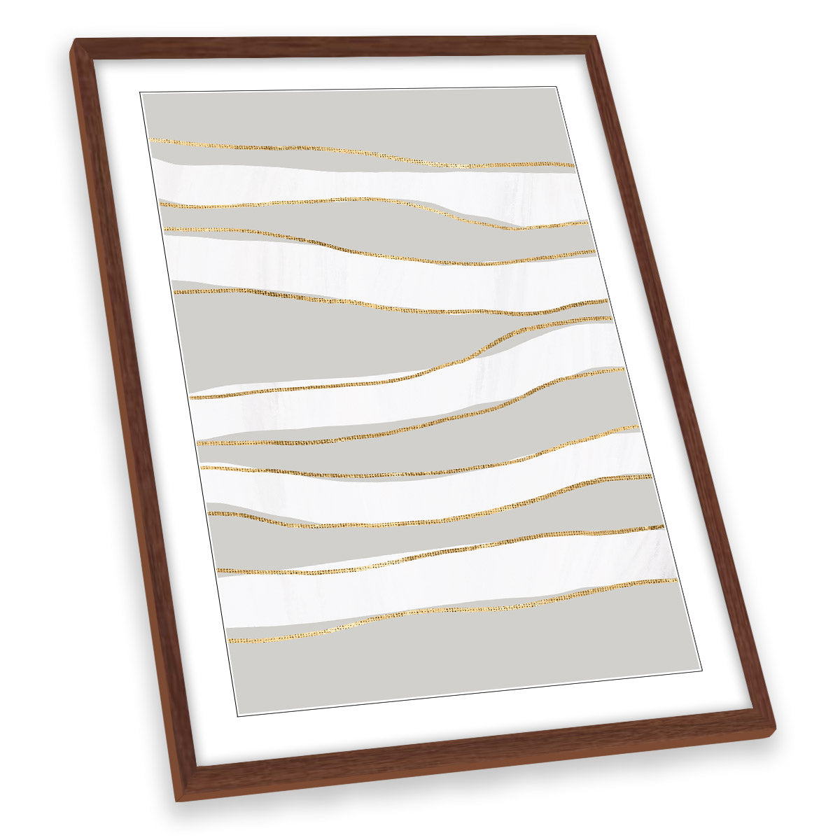 Abstract Modern Lines FRAMED ART PRINT Picture Portrait Artwork