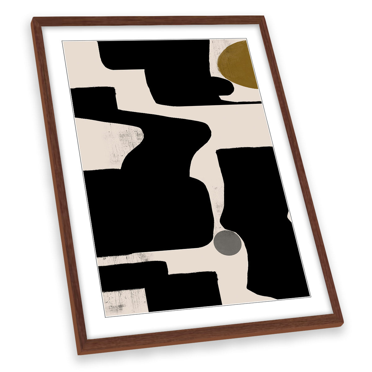 Abstract Art No. 3 Abstract FRAMED ART PRINT Picture Portrait Artwork