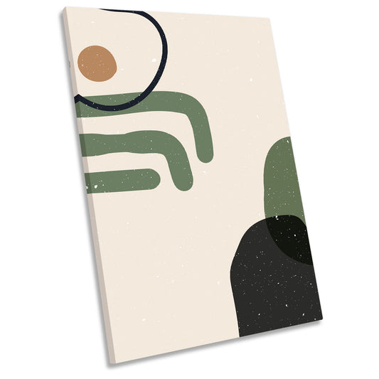Abstract composition No 7 CANVAS WALL ART Portrait Picture Print