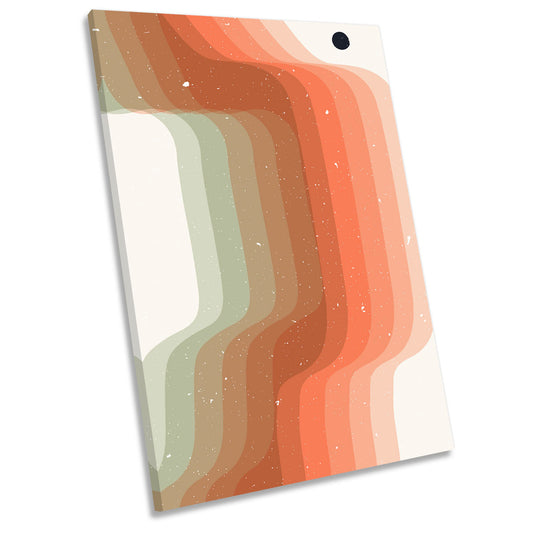 Abstract composition No 6 CANVAS WALL ART Portrait Picture Print