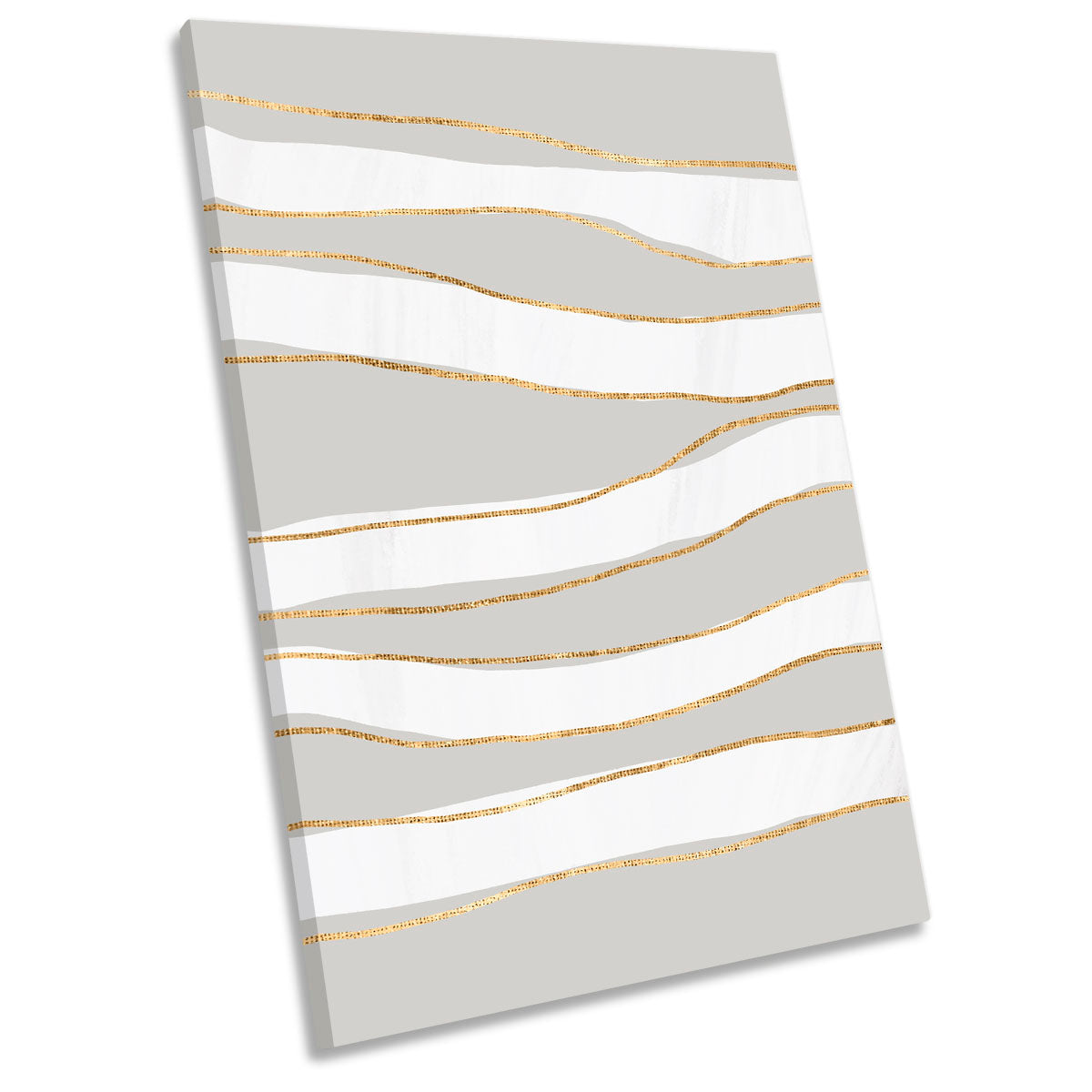 Abstract Modern Lines CANVAS WALL ART Portrait Picture Print