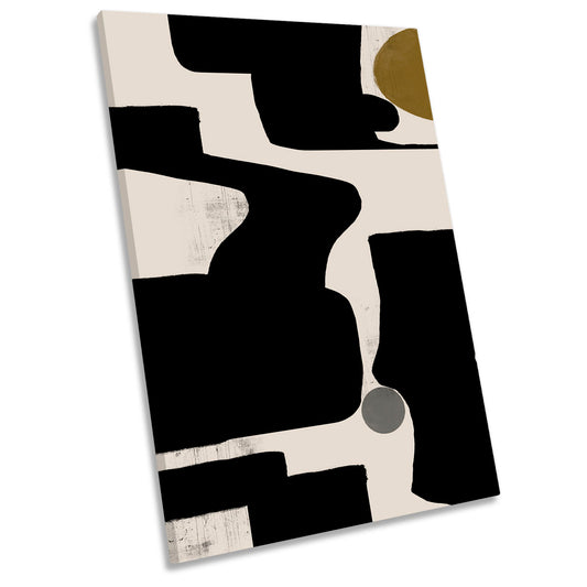 Abstract Art No. 3 Abstract CANVAS WALL ART Portrait Picture Print