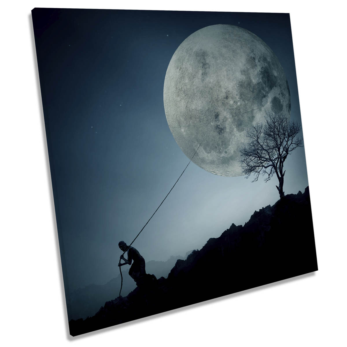 The Dreamer Surreal Moon