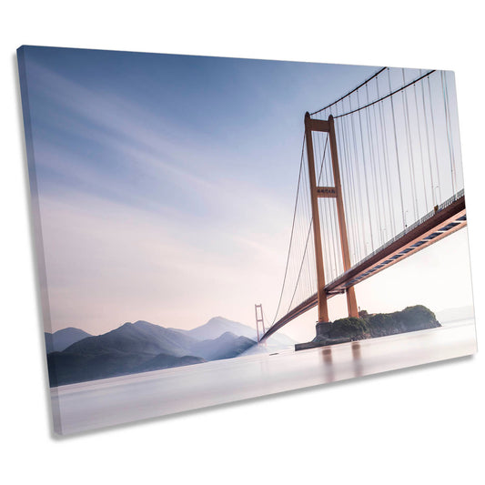 Xihou Bridge Moon Bay China CANVAS WALL ART Print Picture