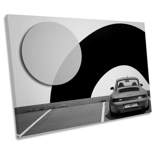 911 Classic Sports Car CANVAS WALL ART Print Picture